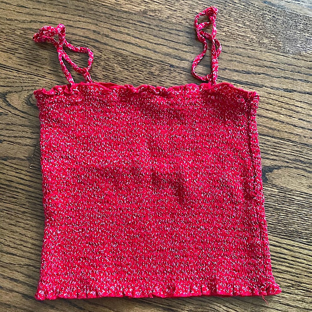 Brandy Melville Red Tank Top